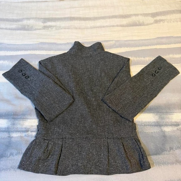 BCX Women's Gray Tweed Blazer Jacket - Picture 5 of 8